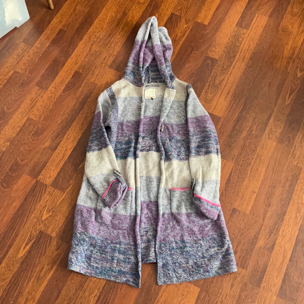 Rebecca Taylor Hooded Cardigan